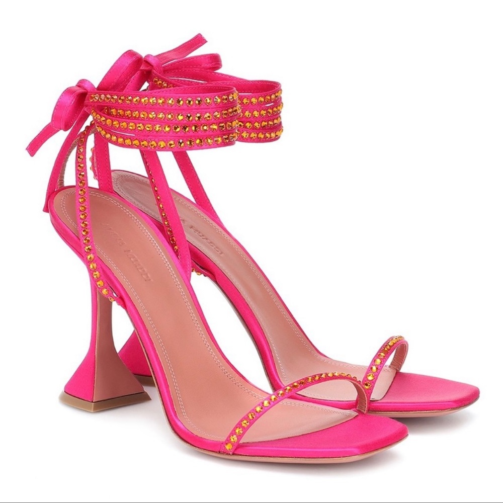 Amina Muaddi Vita Sandals